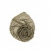 Plain stole in crinkled cotton fabric - Brown Plain stole in crinkled cotton fabric - Brown